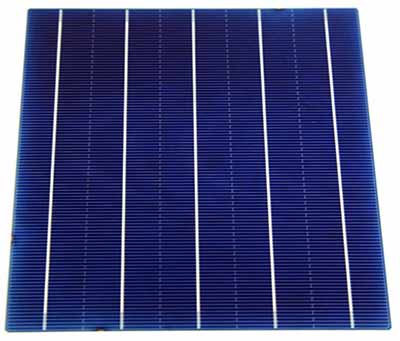Polycrystalline solar cell