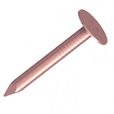 Copper clout nail