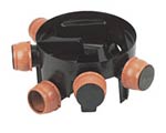 Inspection chamber required where pipes change direction