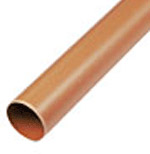 Underground plastic pipe 110mm