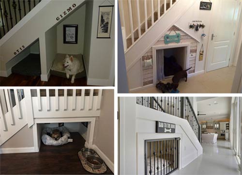 Pet room or kennel area understairs