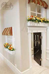 under stairs closet playroom