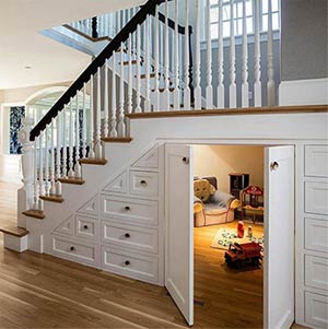 13 Storage Ideas To Maximise The Use Of The Area Under Your Stairs