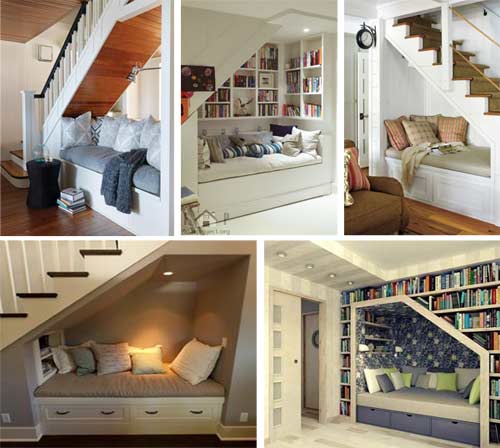 Quiet seating area or reading nook
