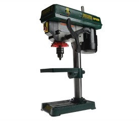 Benchtop pillar drill with cast iron handwheel