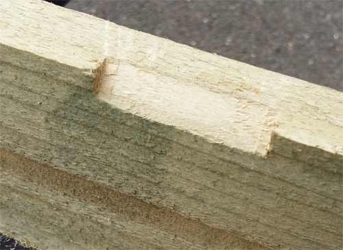 Smoothing timber shape with finer grade rasp