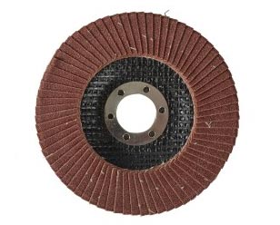 Flap sanding discs for angle grinders