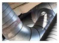 Heat recovery and ventilation system pipework