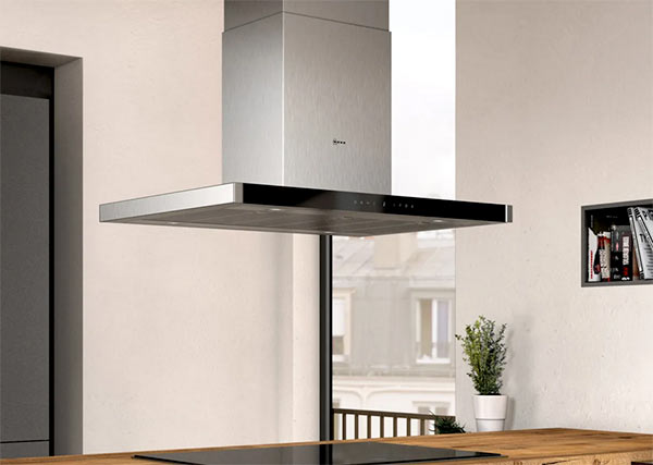 Island cooker hood