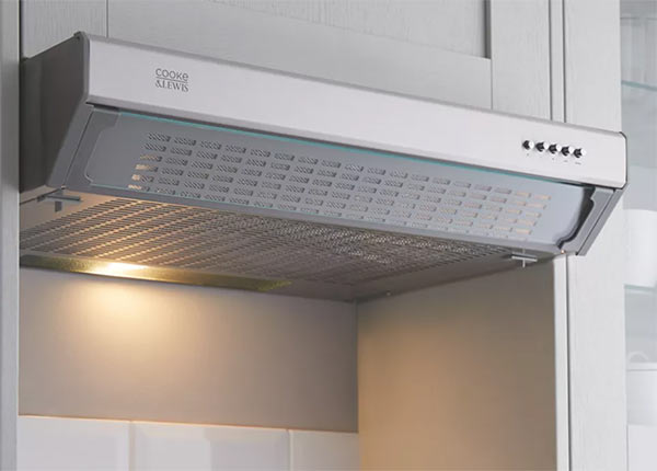 Standard or conventional cooker hood