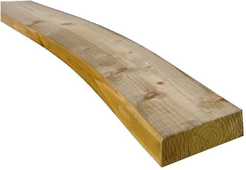 Crooked piece of timber
