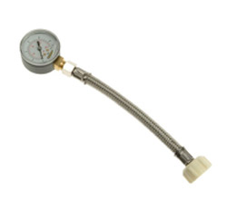 Mains water pressure guage