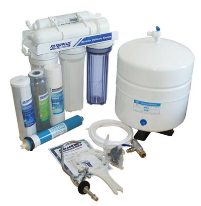 Reverse osmosis water filter kit