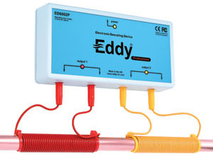 Eddy hard water descaler