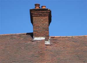 Broken roof tiles could be letting water into your house