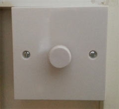 1 gang dimmer switch