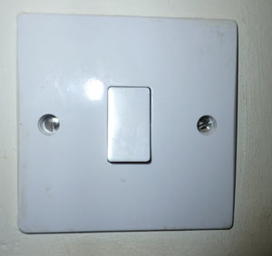 surface mounted 1 gang light switch