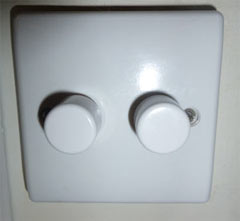 2 gang dimmer switch
