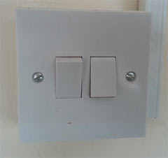 2 gang light switch