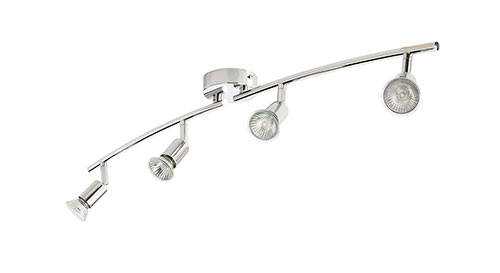Double insulated 4-bar light fitting