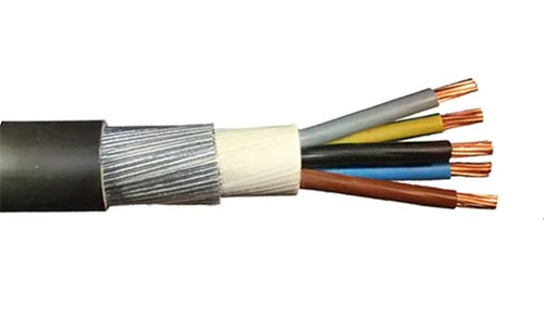 5-core SWA or steel armoured cable
