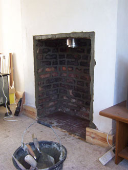 Fireplace opening