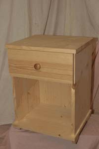 Wooden Bedside Cabinet