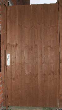 Wooden Garden Gate