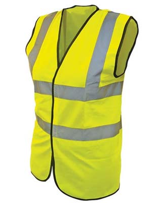Scan hi-vis yellow waistcost