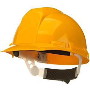 Standard yellow hard hat